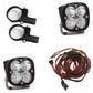 Baja Designs Squadron Sport Polaris LED Light Pods w/ 2.0in Harness/Horizontal Mounts Kit