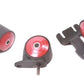 Innovative 90-93 Integra B-Series Black Steel Mounts 95A Bushings (Auto Trans Hydro)