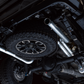 AWE Tuning 22-23 GMC Sierra 1500 AT4X 6.2L 0FG Catback Split Dual (Flat Bumper) - Bashguard(No Tips)