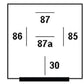 Hella Relay 24V 10/20A Spdt Res Wthr Bkt
