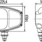 Hella Headlamp ES FAPO BL LI 0GR MG12 DT 1EE
