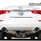 GReddy 16+ Infiniti Q50 Evolution (RWD ONLY) GT Cat-Back Exhaust