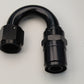 Fragola -12AN Male Rad. Fitting x 150 Degree Race-Rite Crimp-On Hose End