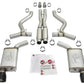 aFe MACHForce XP 3in 304 SS Loud Tone Cat-Back w/ Black Tips 15-17 Ford Mustang V6-3.7L/V8-5.0L