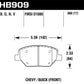 Hawk 16-18 Chevrolet Camaro LTS Street Front Brake Pads