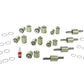 aFe Control PFADT Steel Frame Solid Spherical Control Arm Bearings Set; Chevy Corvette C5 / C6 97-13
