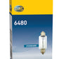 Hella Bulb 6480 24V 18W SV8.5-8 T4.625 15x43mm
