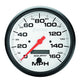 Autometer Phantom 5in 160 MPH Speedometer Electric Program w/ LCD Odometer