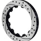 Wilwood Rotor-SV-SRP 72 Iron-LH-Drill-BLK 14.25 x 1.10 - 12 on 8.75in