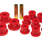Prothane 85-88 Suzuki Samurai Spring & Shackle Bushings (OEM Shackles) - Red