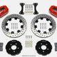 Wilwood Forged Dynalite Front Hat Kit 12.19in Drilled Red 00-04 PT Cruiser/03-04 SRT/4