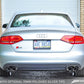 AWE Tuning Audi B8 / B8.5 S4 3.0T Track Edition Exhaust - Chrome Silver Tips (90mm)