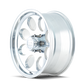 ION Type 171 15x10 / 6x139.7 BP / -38mm Offset / 106mm Hub Polished Wheel