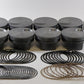 Mahle MS Piston Set BBC Mar 509ci 4.50in Bore 4in Stroke 6.135in Rod 0.990 Pin -3cc 9.0 CR Set of 8