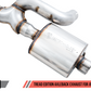 AWE Tuning 07-18 Jeep Wrangler JK/JKU 3.6L Tread Edition Axle-Back Dual Exhaust - Chrome Silver Tips