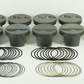 Mahle MS Piston Set SBC 362ci 4.06in Bore 3.500in Stroke 6.0in Rod .927in Pin -4cc 10.7 CR Set of 8