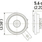 Hella Horn Kit Bx Blk Disc 92Mm 24V Univ