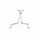 MagnaFlow 10-11 Camaro 6.2L V8  2.5 inch Competition Series Stainless Catback Performance Exhaust