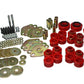 Energy Suspension 18-20 Jeep Wrangler JL Body Mount Set With Hardware - Red