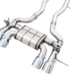 AWE SwitchPath Catback Exhaust for BMW G8X M3/M4 - Chrome Silver Tips