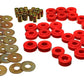 Energy Suspension Rr Spring Frame Shackle Kit - Red