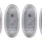 ANZO 2011-2016 Ford F-350 LED Fender Light Kit Clear 2pc Amber / 2pc Red