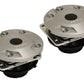 BBK 05-14 Mustang Caster Camber Plate Kit - Silver Anodized Finish