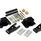 Belltech SHACKLE AND HANGER KIT 94-99 RAM 1500 XtdCab 4inch