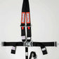 RaceQuip Black L & L V4pt Seat Belt
