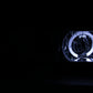 ANZO 1998-2005 Chevrolet S-10 Projector Headlights w/ Halo Chrome