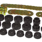 Prothane 65-70 Chevy Impala Convertible Body Mount - Black