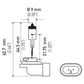Hella Bulb 896 12V 37.5W PGJ13 T3.25