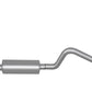 Gibson 98-00 Chevrolet S10 Base 2.2L 2.5in Cat-Back Single Exhaust - Aluminized