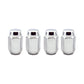 McGard Hex Lug Nut (Cone Seat) 1/2-20 / 13/16 Hex / 1.5in. Length (4-Pack) - Chrome