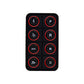 AEM EV 8 Button Keypad CAN Based Programmable Backlighting