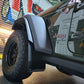 Rally Armor 19-23 Jeep JT Gladiator Mojave/Rubicon Black Mud Flap w/ Grey Logo