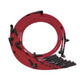 Moroso Chrysler Mopar 361/383/400/440 Str Plug Boots Non-HEI Sleeved Ultra Spark Plug Wire Set - Red