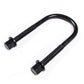 Zone Offroad Automotive Axle U-Bolt - Round 3-5/8in Width / 14in Length / 5/8in Diameter