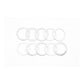 DeatschWerks -10 AN Aluminum Crush Washer (Pack of 10)