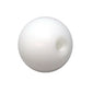 Torque Solution Delrin 50mm Round White Shift Knob: Universal 10x1.25