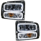 Oracle 05 Ford Excursion SMD HL - Chrome - White