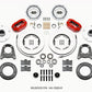 Wilwood Forged Dynalite-M Front Kit 10.75in Red 1950-1955 MG-TD/TF