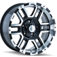 ION Type 179 16x8 / 8x165.1 BP / 10mm Offset / 130.8mm Hub Black/Machined Wheel