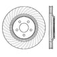StopTech Power Slot 94-04 Ford Mustang Front Left Slotted Rotor