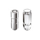 McGard 8 Lug Hex Install Kit w/Locks (Cone Seat Nut / Duplex) 9/16-18 / 7/8 Hex / 2.5in L - Chrome