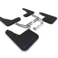 Rally Armor 19-22 Ford Focus ST MK4 (Hatch) Black UR Mud Flap w/ Blue Logo