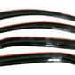 AVS 2004 Ford Ecosport (Brazil) Ventvisor In-Channel Front & Rear Window Deflectors 4pc - Smoke