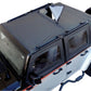 Rampage 2007-2018 Jeep Wrangler(JK) Combo Sun Brief/Safari Top - Black Diamond