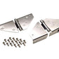 Kentrol 78-86 Jeep CJ Hood Vent - Polished Silver