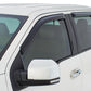 Stampede 2019 Chevy Silverado 1500 Double Cab Pickup Tape-Onz Sidewind Deflector 4pc - Smoke